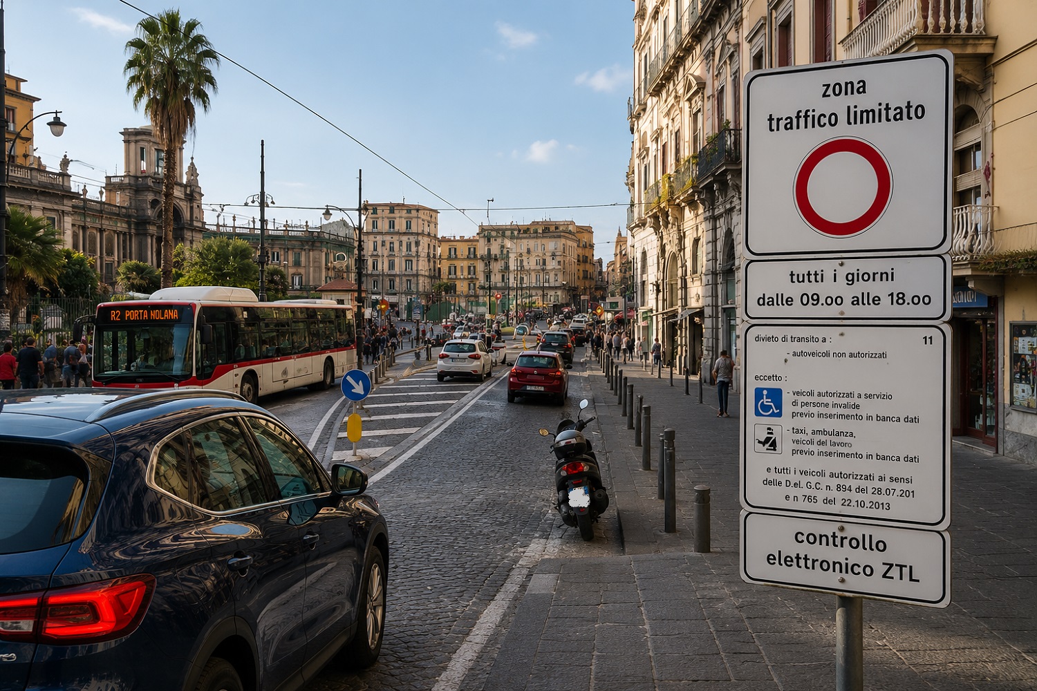 ZTL Napoli, come arrivare in centro e dove parcheggiare